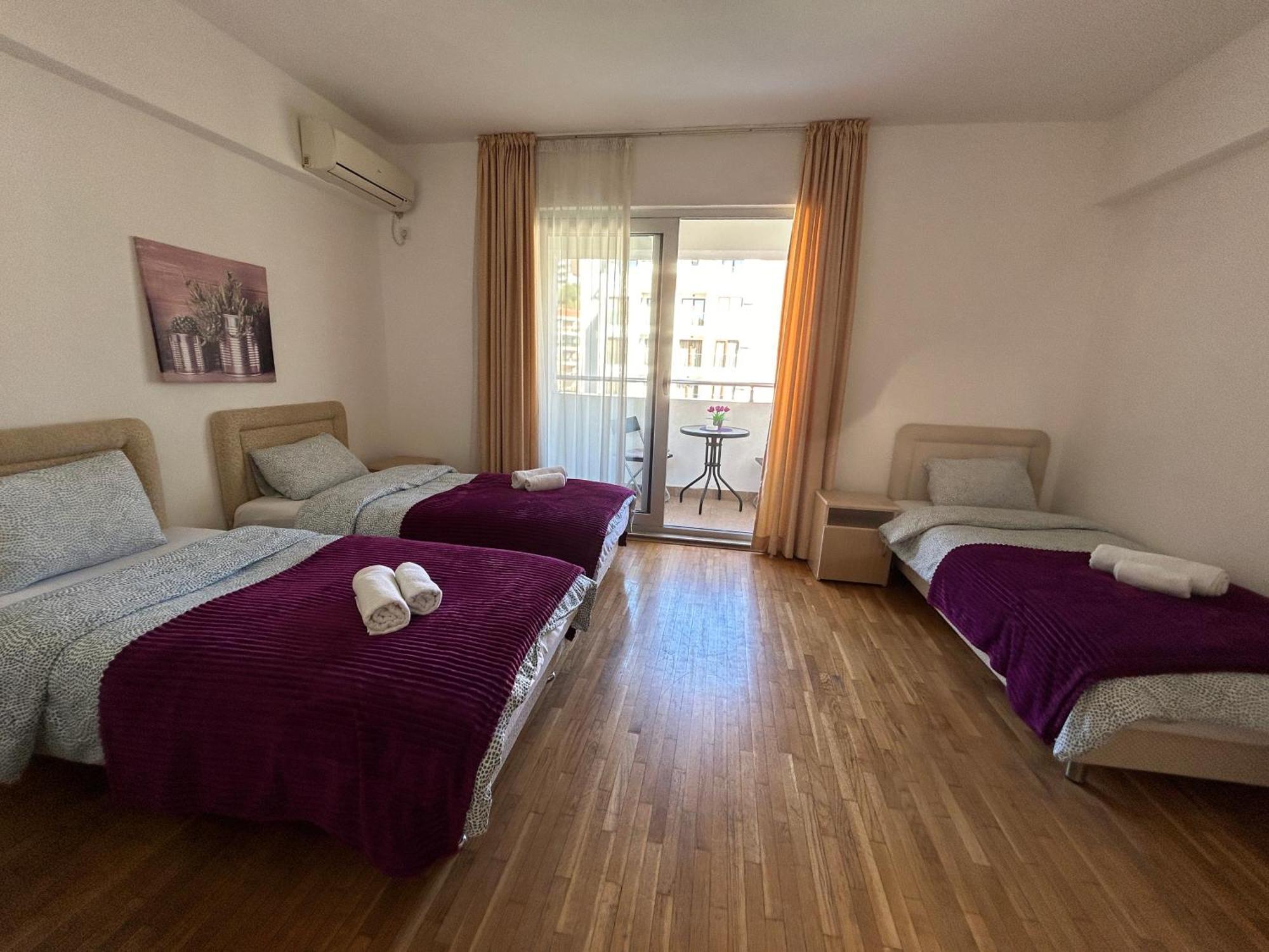 Apartments Mitende Budva Exterior foto